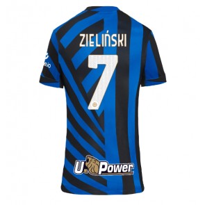 Billiga Inter Milan Piotr Zielinski #7 Hemmatröja Dam 2024-25 Kortärmad